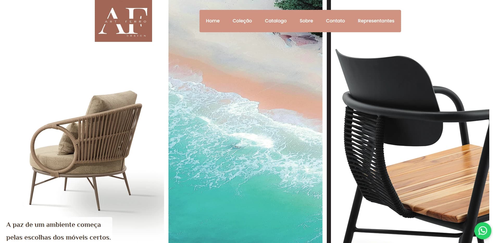 Website Completo, Institucional e Catálogo de Produtos