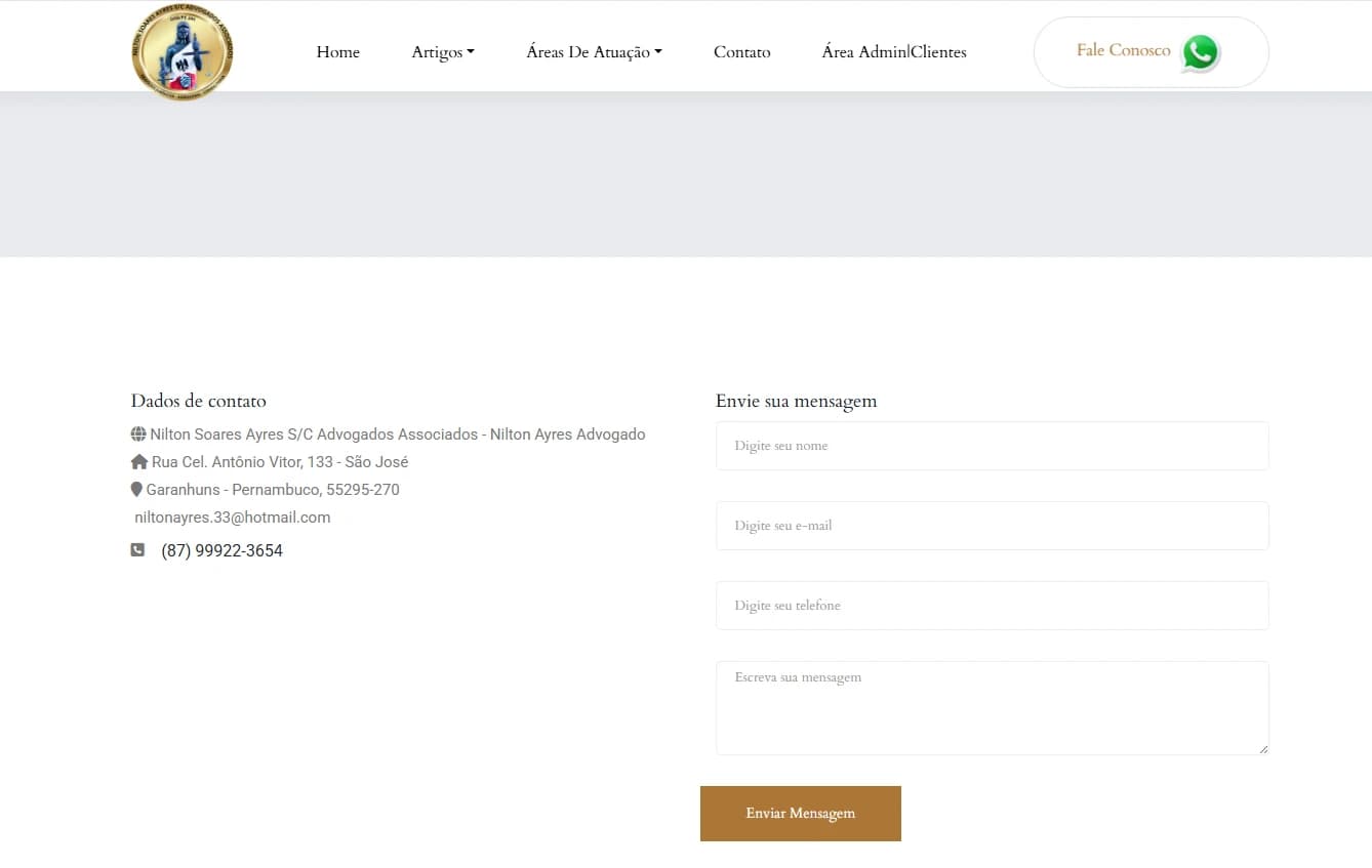 Sistema web e CRM Escritório de Advocacia - Imagem 1