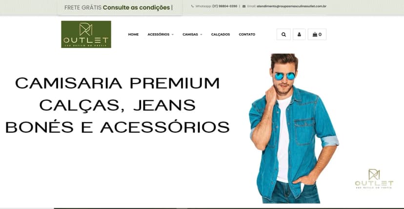 Loja Virtual de Roupas - Ecommerce