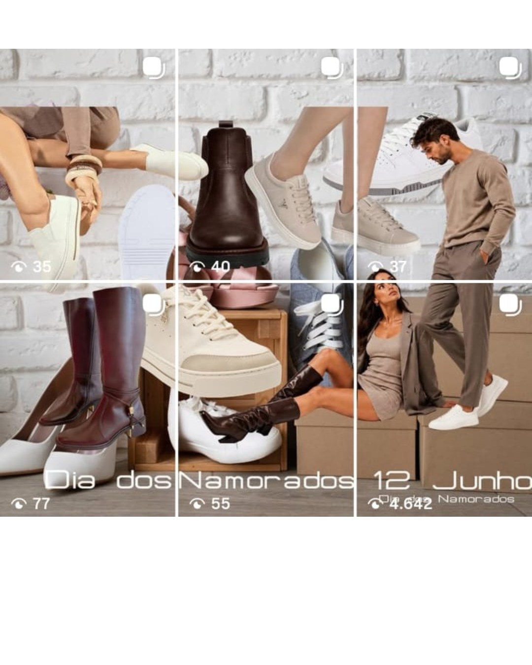 Post Mosaico com 6(seis) imagens - Exemplo 2